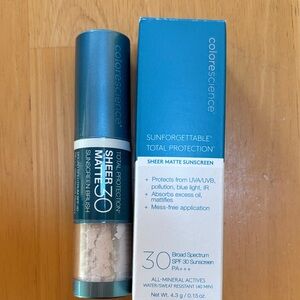 NIB Colorescience Sheer Matte SPF 30 Sunscreen